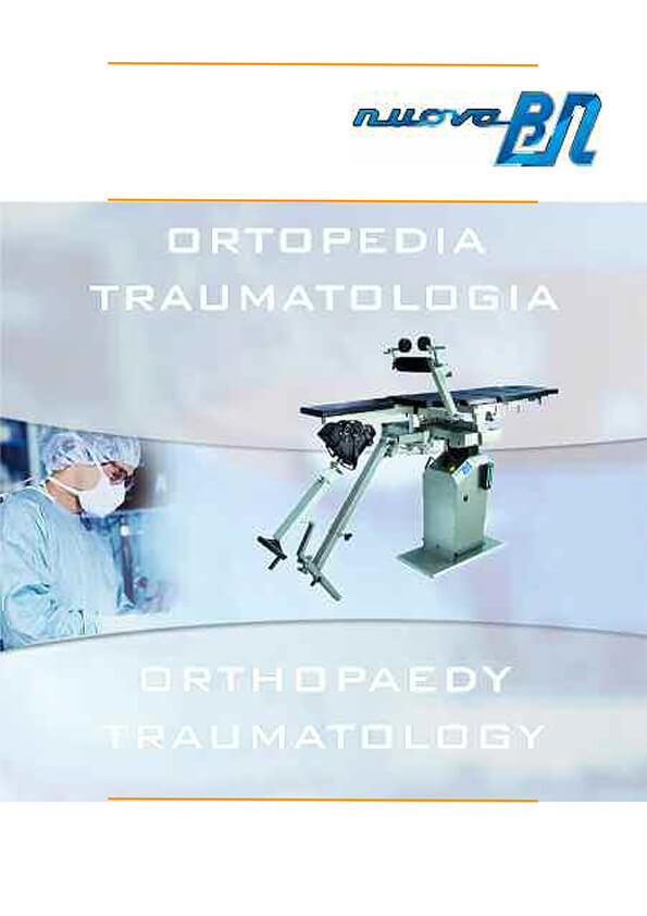 Brochure gruppo trazioni ortopediche per tavoli elettronici