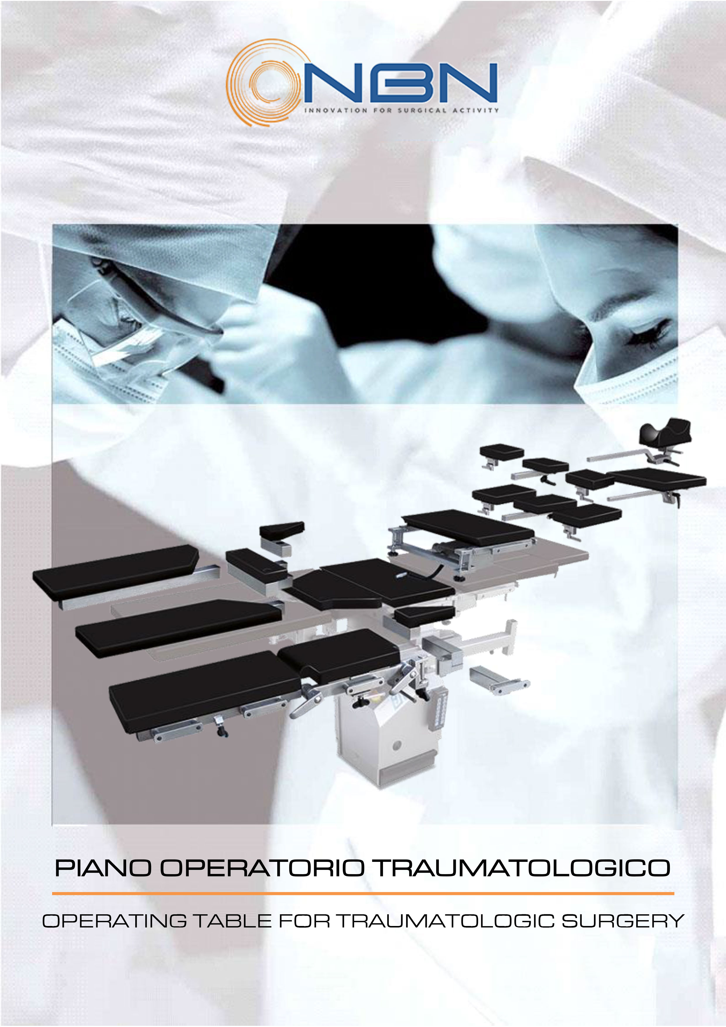 Brochure traumatological table top